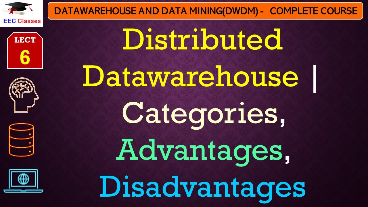 L6: Distributed Data warehouse | Categories, Advantages, Disadvantages | Data warehouse Lectures