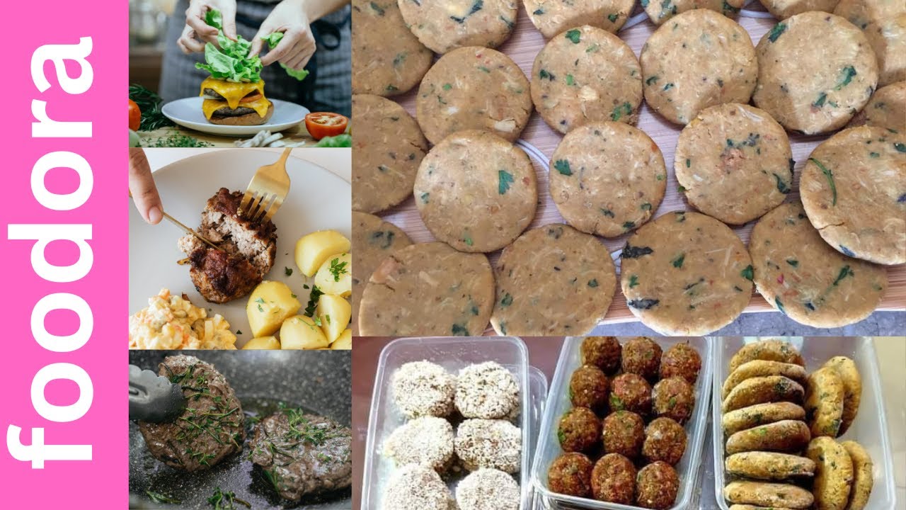 Protein Booster Recipe for Kids Lunch Box,Shami Kebap,Lentils Cutlets, Chicken cutlets