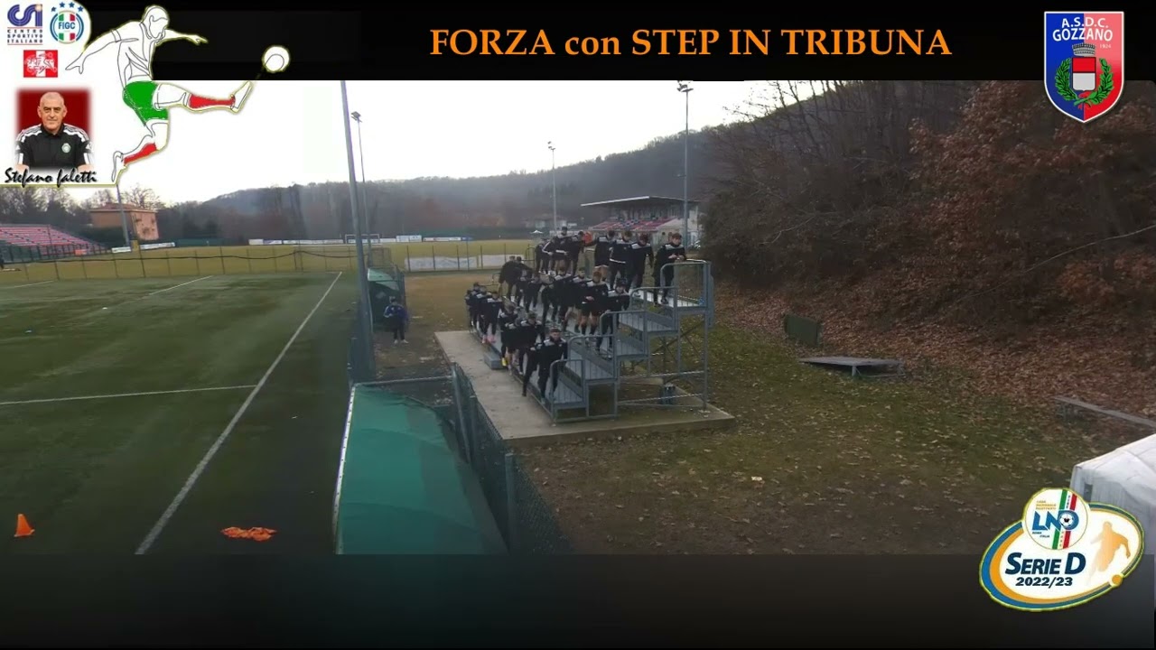 CALCIO - FORZA - STEP in tribuna