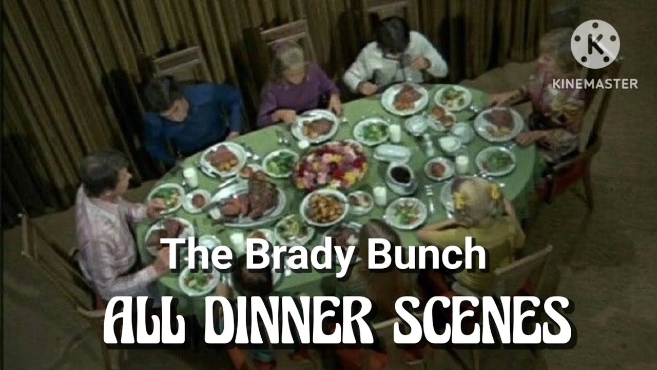The Brady Bunch - All Dinner Scenes (Seasons 1-5)