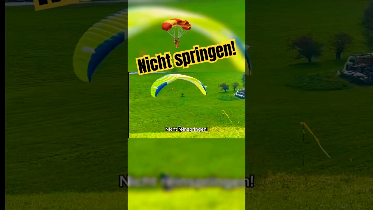 Paragleiten lernen ist Comedy pur 😂 | Erster Start vom besten Freund 🪂