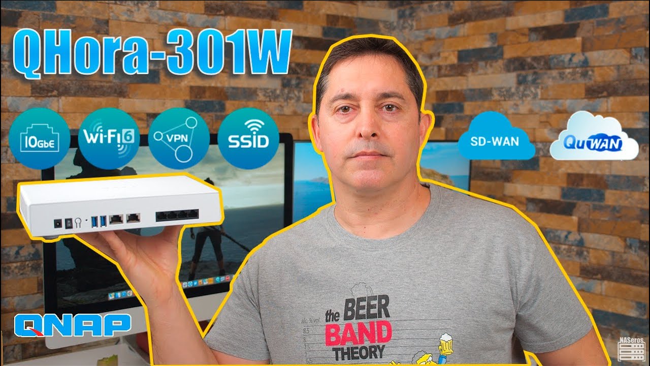 QNAP Qhora-301W, un increíble router con WIFI 6, puertos 10G, doble WAN, VLAN, VPN y SD-WAN