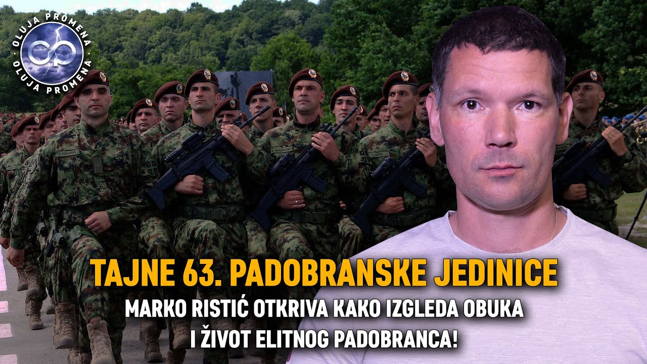 TAJNE 63. PADOBRANSKE BRIGADE: Marko Ristić otkriva kako izgleda obuka i život elitnog padobranca!