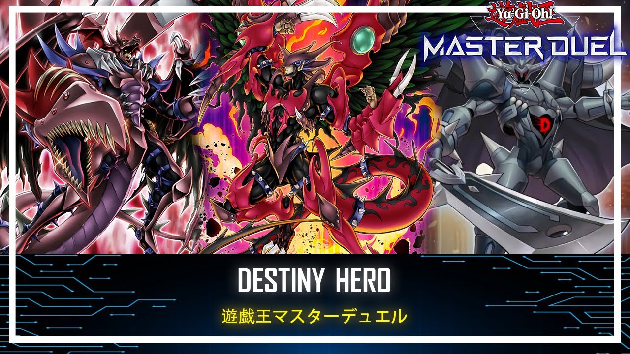 Destiny HERO with Destiny HERO - Destroyer Phoenix Enforcer! [Yu-Gi-Oh! Master Duel]