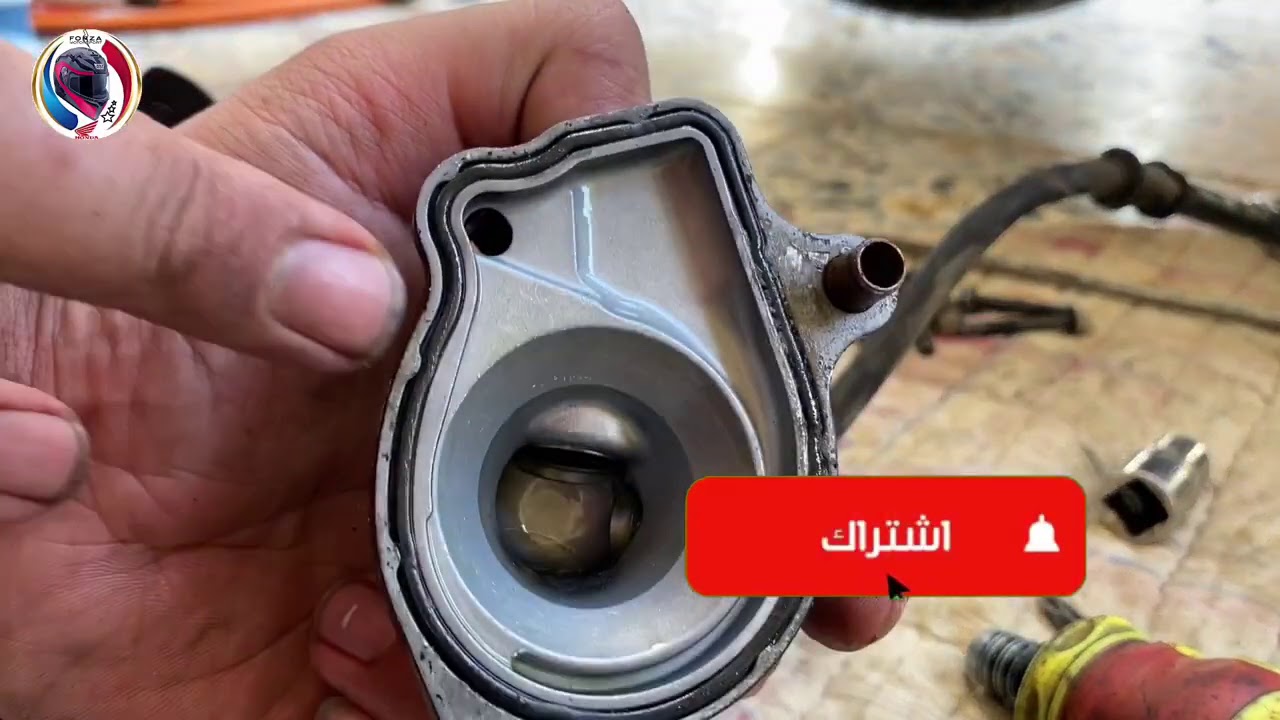تجفيت واتر بم الدراجه الناريه هوندا فورزا 0 10
