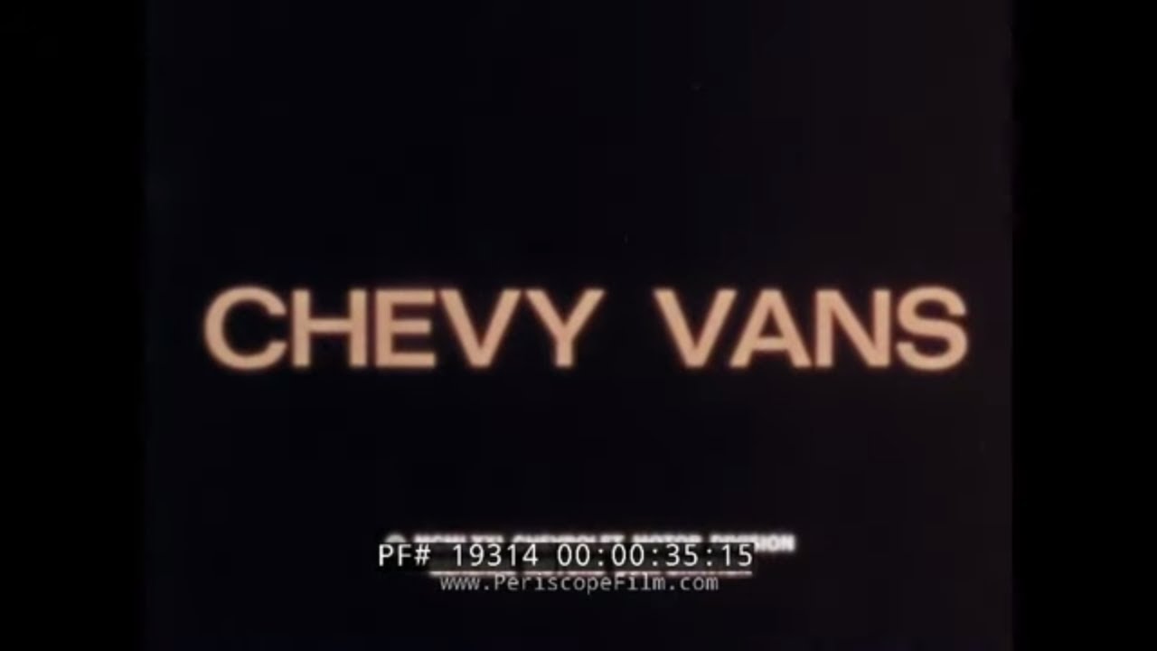 CHEVY CARGO VANS & SUBURBAN  1970s CHEVROLET PROMOTIONAL FILM   HILLS OF SAN FRANCISCO 19314