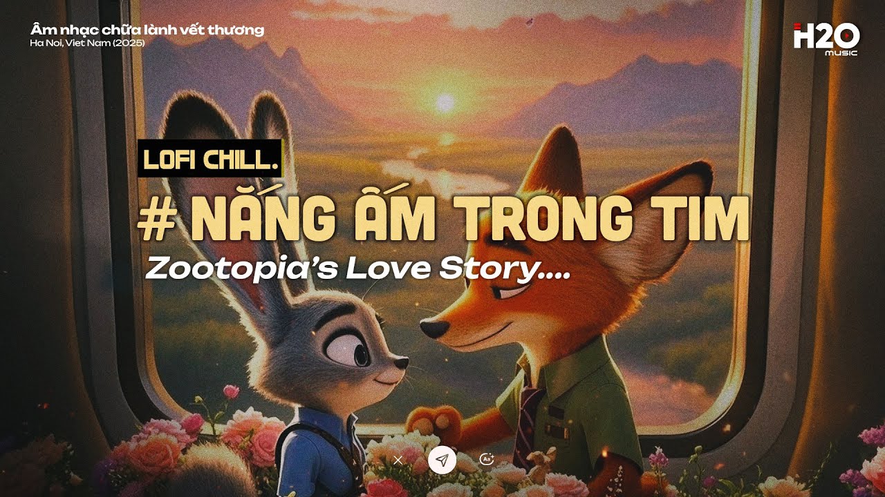 𝐏𝐥𝐚𝐲𝐥𝐢𝐬𝐭 Nắng Ấm Trong Tim ~ Zootopia's Story ✨ Nhạc Lofi Chill Nhẹ Nhàng Sưởi Ấm Mùa Đông Lạnh Giá