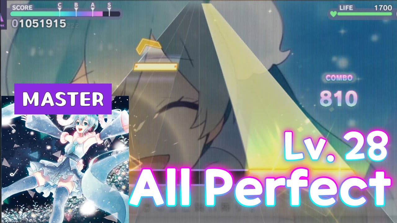 2015 유키미쿠 테마곡! Snow Fairy Story 마스터 (28) ALL PERFECT :: [프로젝트 세카이]