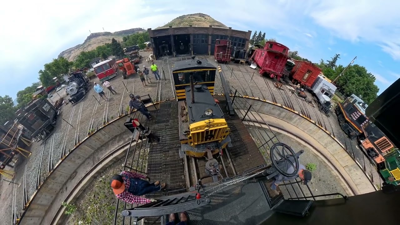 Move #80 on the Turntable at CRRM 7/18/2025 (Insta360 Camera)