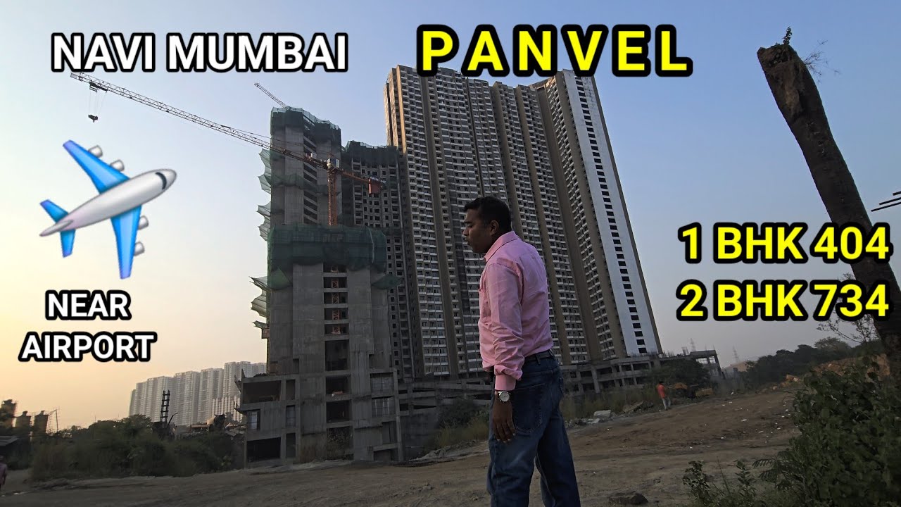☎️9967405261☎️8591358297, Panvel navi mumbai 44 storey tower, 1 bhk 404, 2bhk 734 carpet