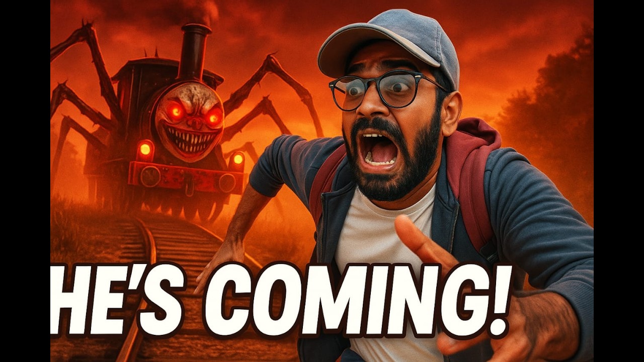 Surviving the Scariest Train Ever –Choo-Choo Charles !EPIC01 #choochoocharlesandthomas #shortslive