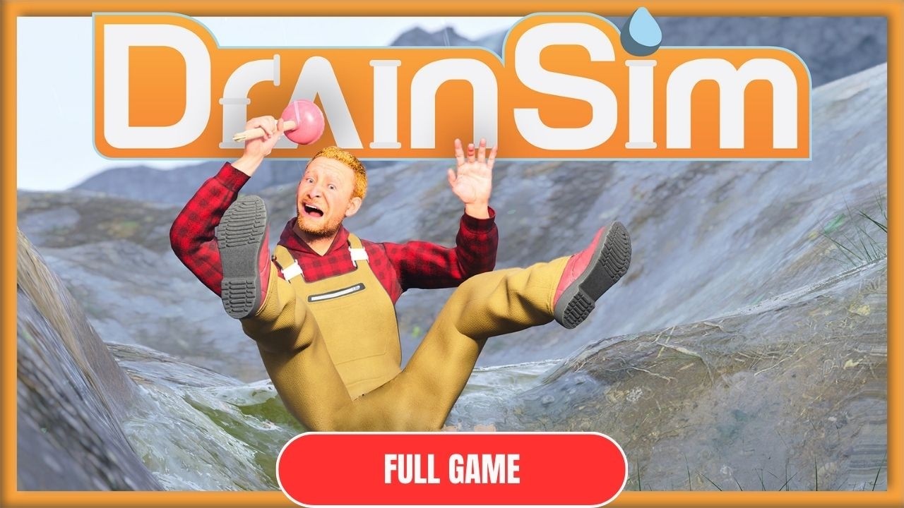 DrainSim FULL GAME Walkthrough {No Commentary}