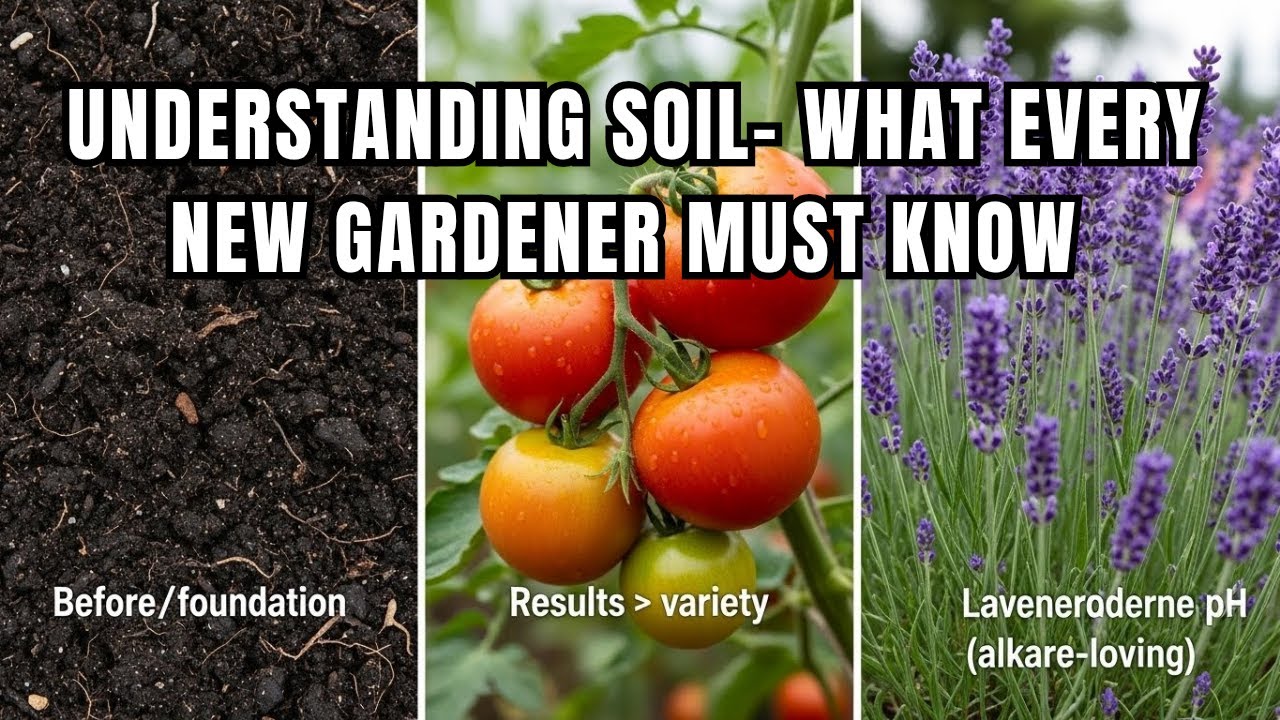 UNDERSTANDING SOIL, WHAT EVERY NEW GARDENER MUST KNOW