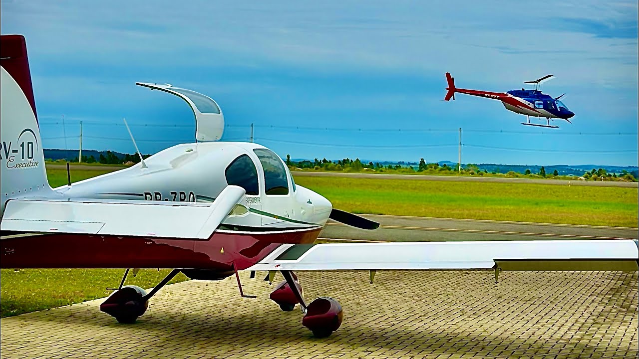 BUSQUEI O RV10 NA REVISÃO 🛩️ - Testando novo modo de gravação 