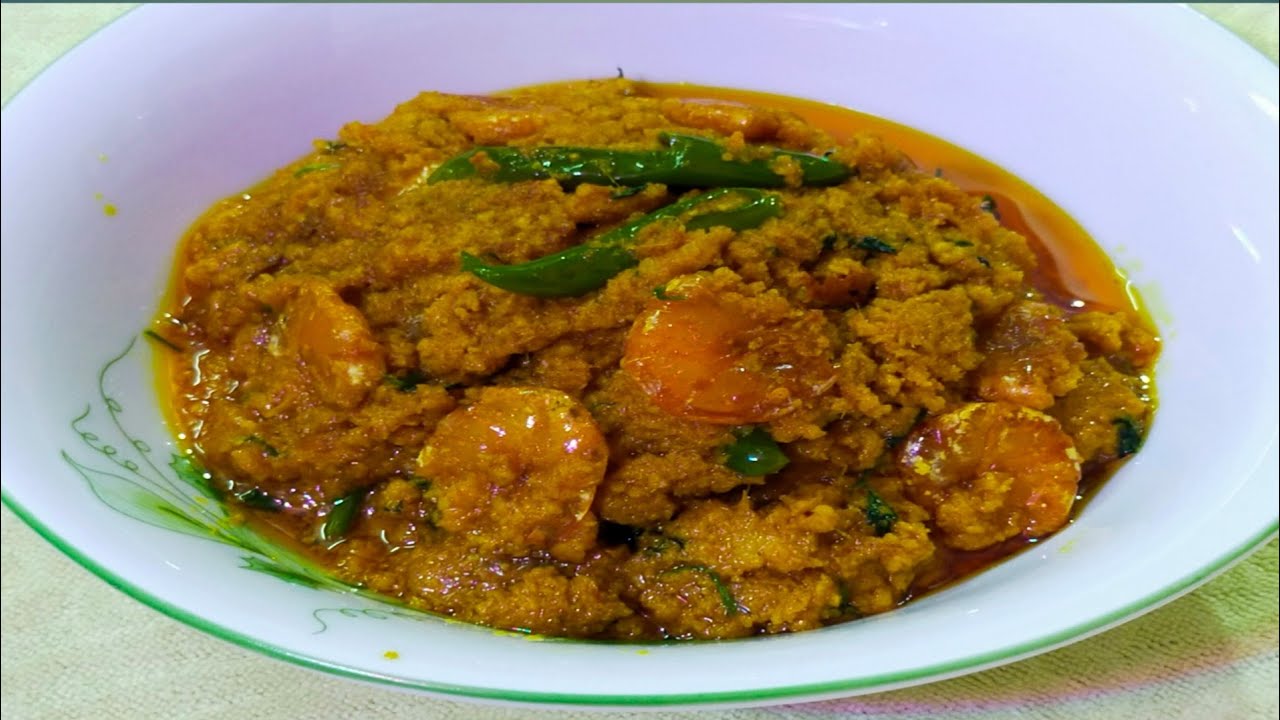 তিল দিয়ে চিংড়ি মাছের এমন রান্না খেলে মন ভরে যাবে//Sesam prawn masala//Shrimps Masala Curry