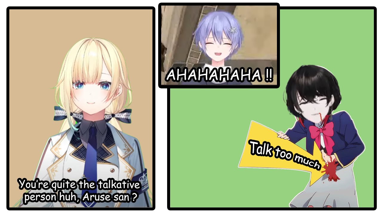 Ema accidentally hits Aruse where it hurts the most (Aizawa Ema/Shirayuki Reid/Aruse Inu)