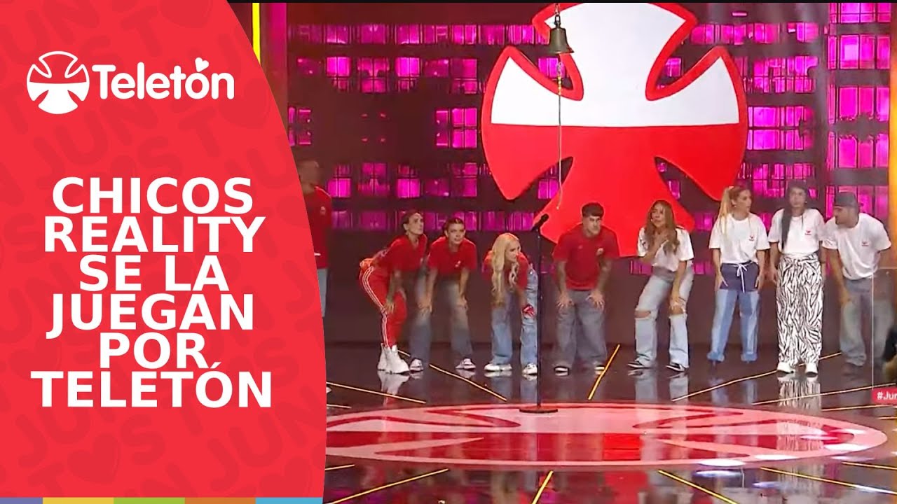 Chicos reality se la juegan por Teletón 2024 | Teletón 2024 | Canal 13