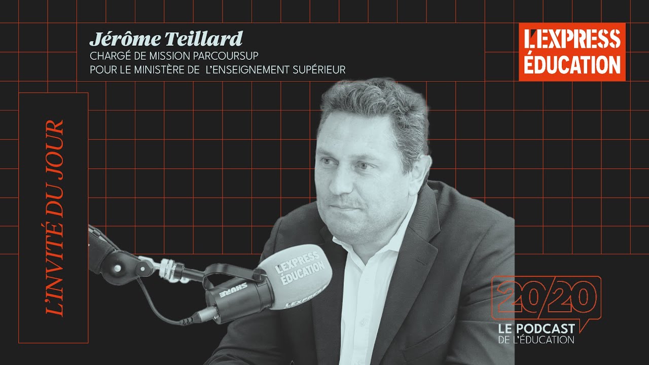 Ce n'est pas Parcoursup qui créé a le stress du passage vers le supérieur ! Jérôme Teillard
