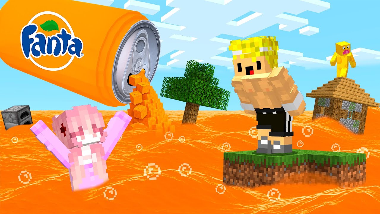 Minecraft Pero La FANTA SUBE a Cada MINUTO