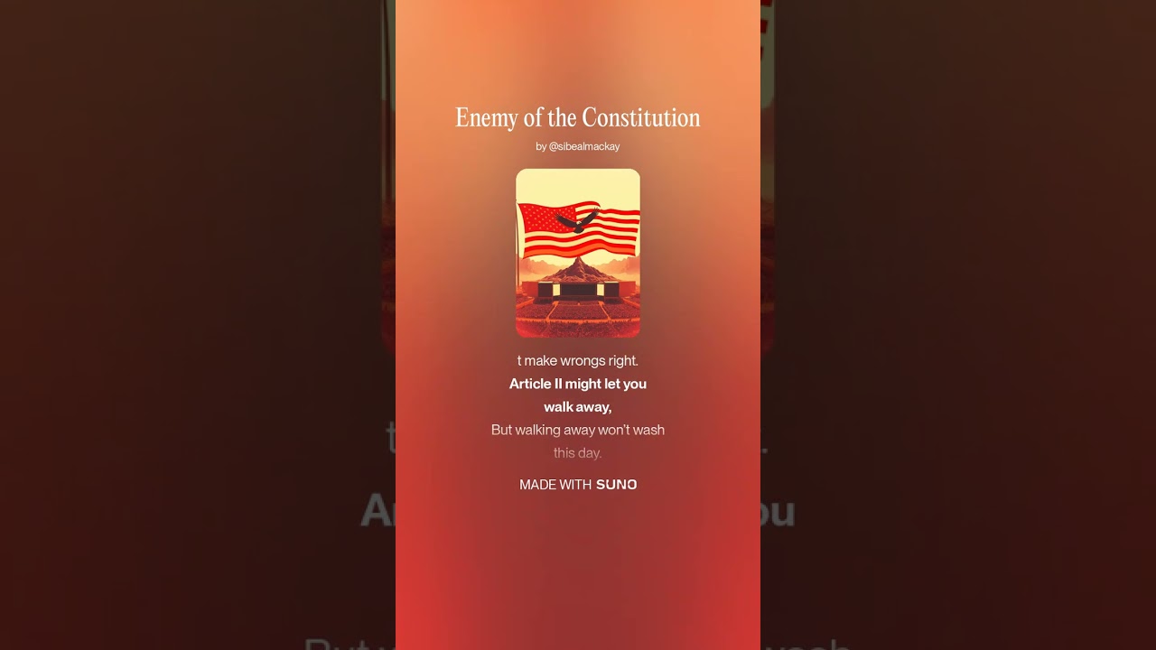 Enemy of the Constitution