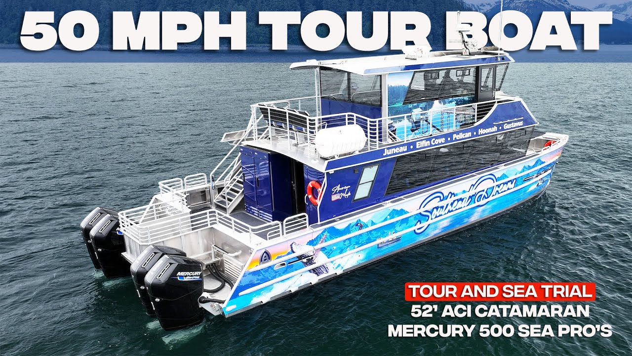 Experience Alaska LIKE NEVER BEFORE On This 50+ Mph Tour Boat Ride!