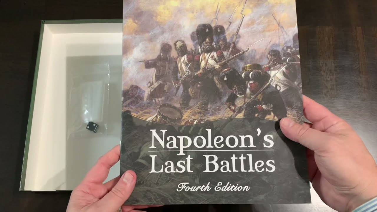 Napoleon’s Last Battles (Decision Games) - Unboxing