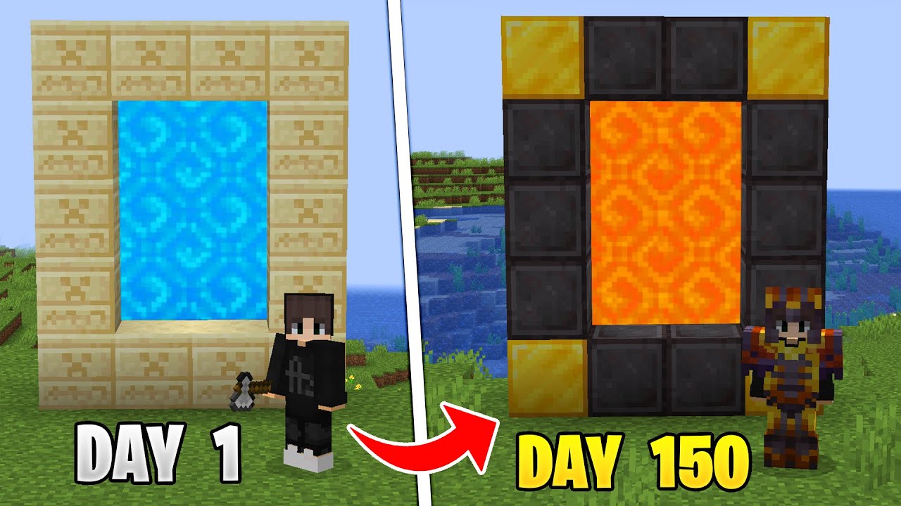 I Survived 150 Days in Minecraft INFINITE DIMENSIONS Hardcore(Hindi)