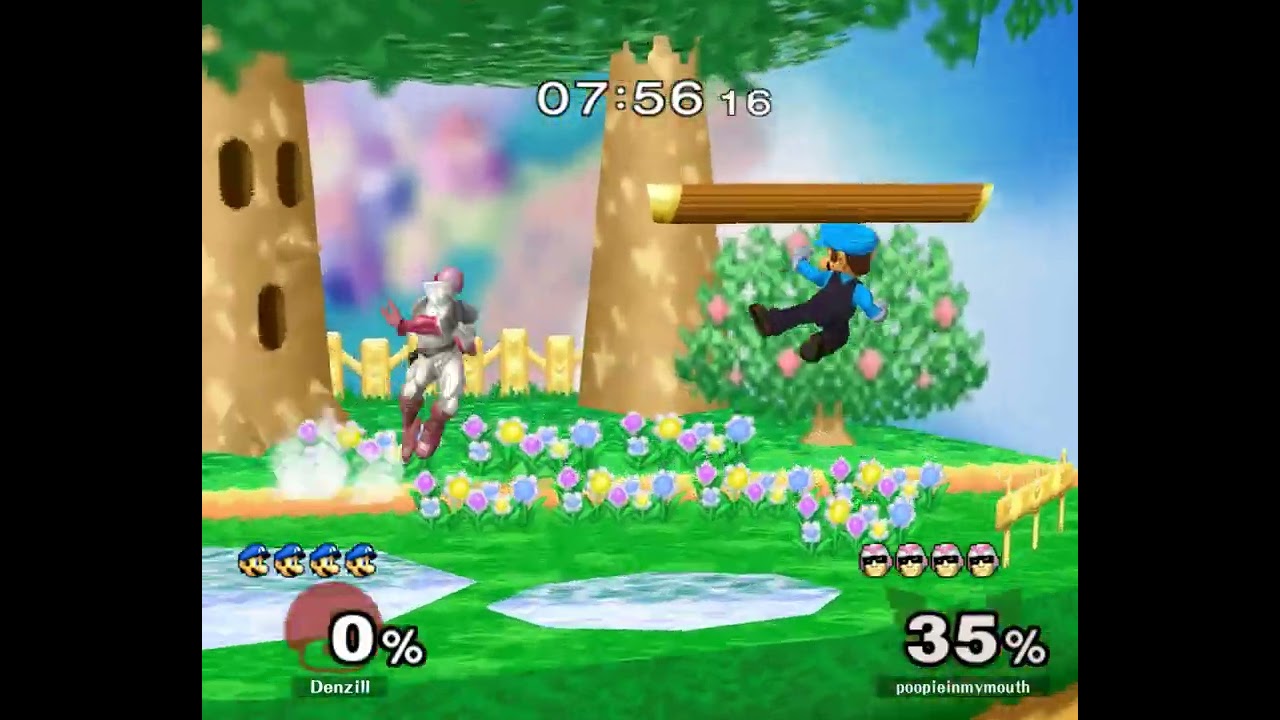 MFA! 143 Melee Singles WR2 – Denzill ⟮Luigi⟯ vs poopieinmymouth ⟮Falcon⟯
