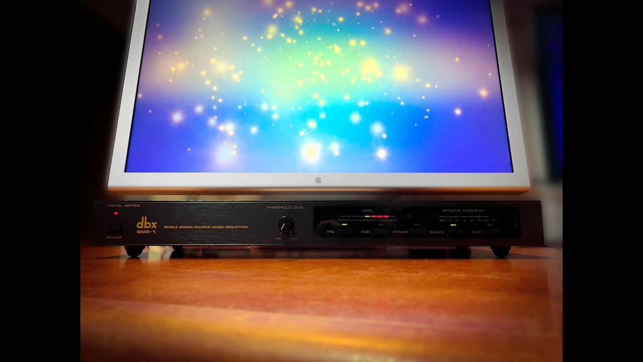 DBX SNR-1 Vintage Single Ended Noise Reduction System Demo
