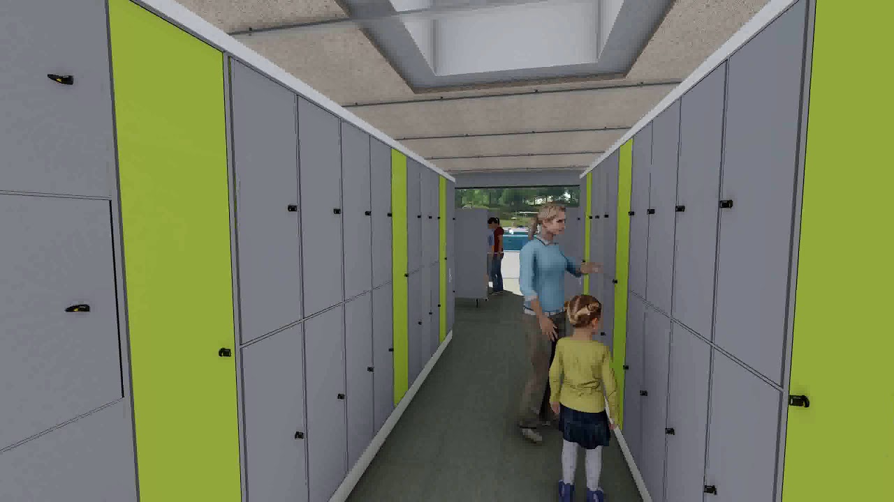 Das Münsinger Terrassenfreibad - Neue 3D-Visualisierung