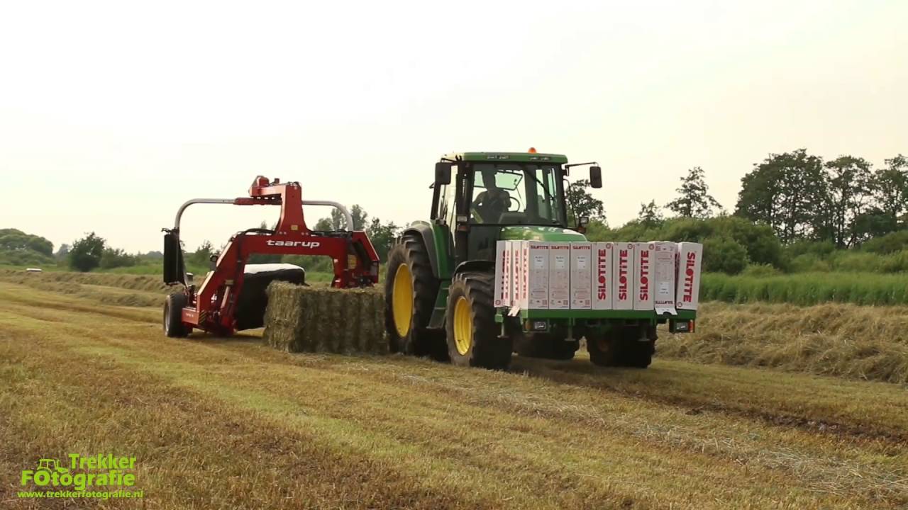 Balen persen en wikkelen door V.O.F. Wilgenburg