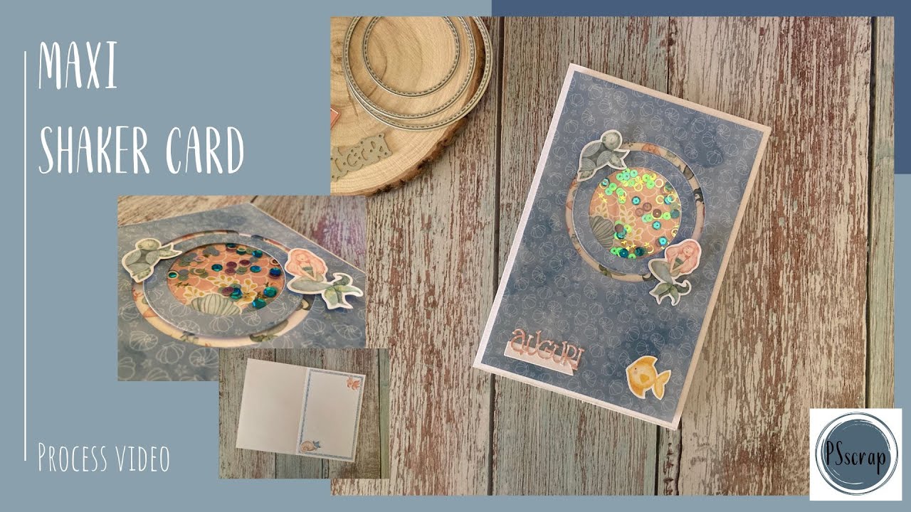 Maxi shaker card - process video