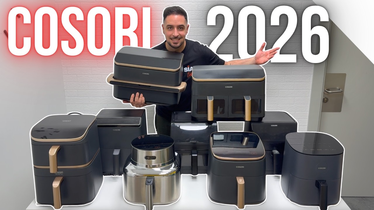 🍗 PRUEBO TODAS LAS COSORI: ¿Cuál es la mejor freidora de aire Cosori en 2026? | Opiniones