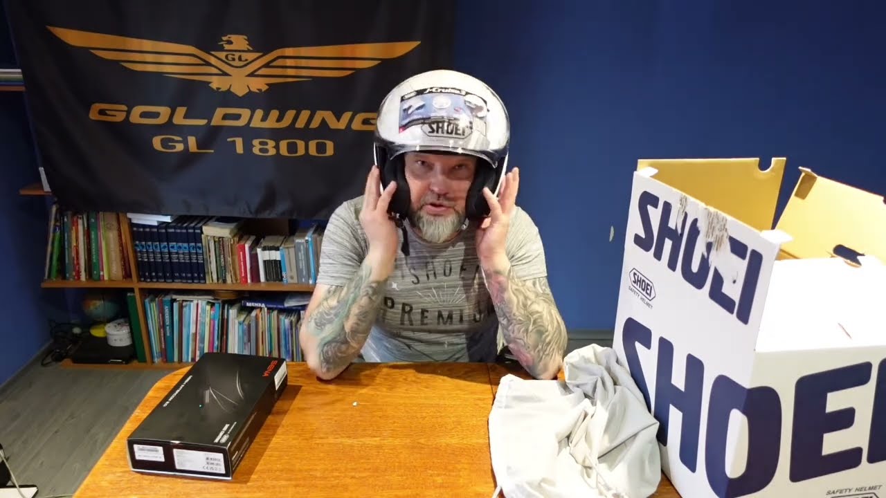 Kask Shoei J-Cruise 3 i montaż dedykowanego zestawu Sena SRL 3