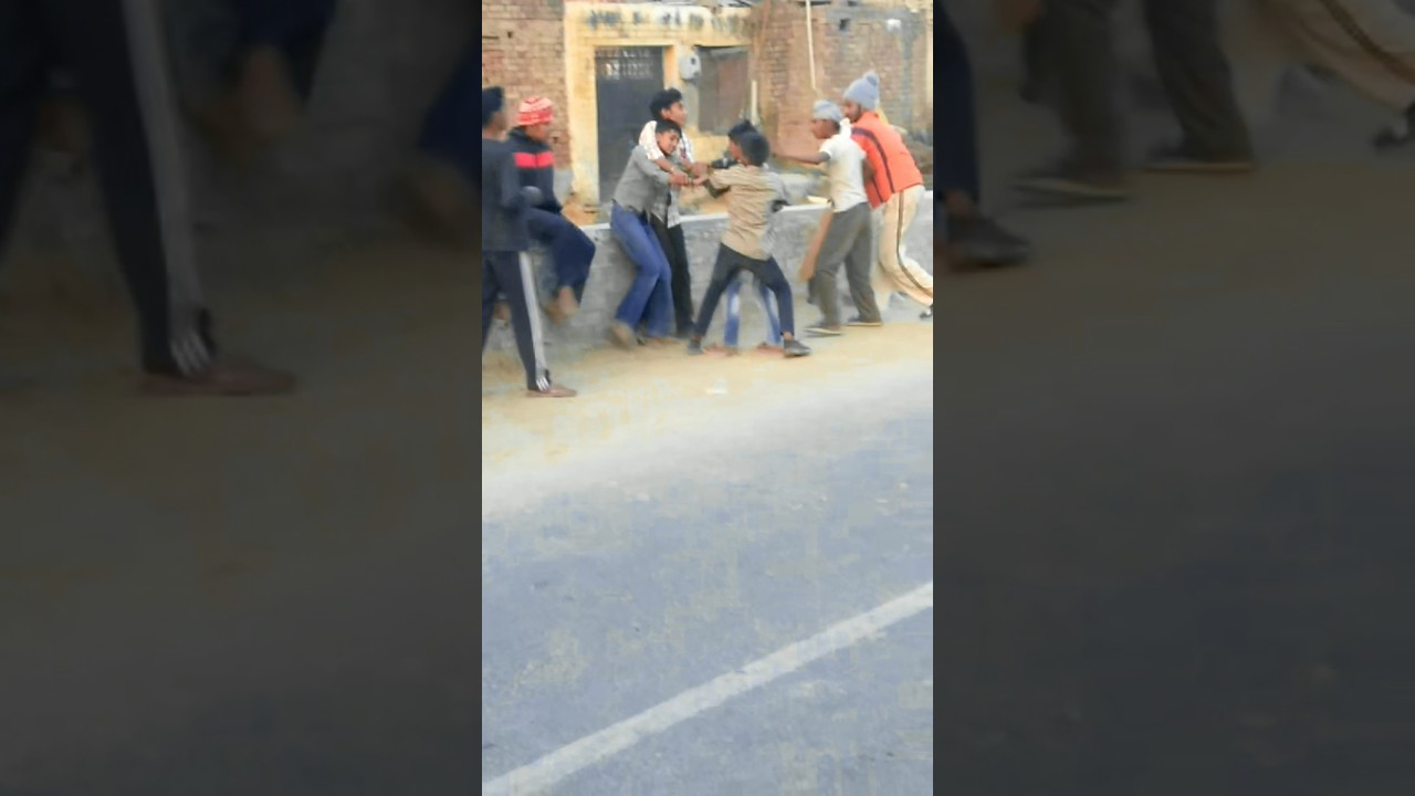 kids fighting in village #shorts #shortfeed2023 #fight