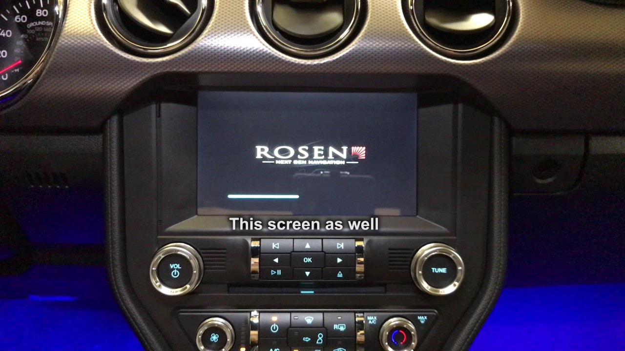 2015 Raxiom Mustang Navigation Overview