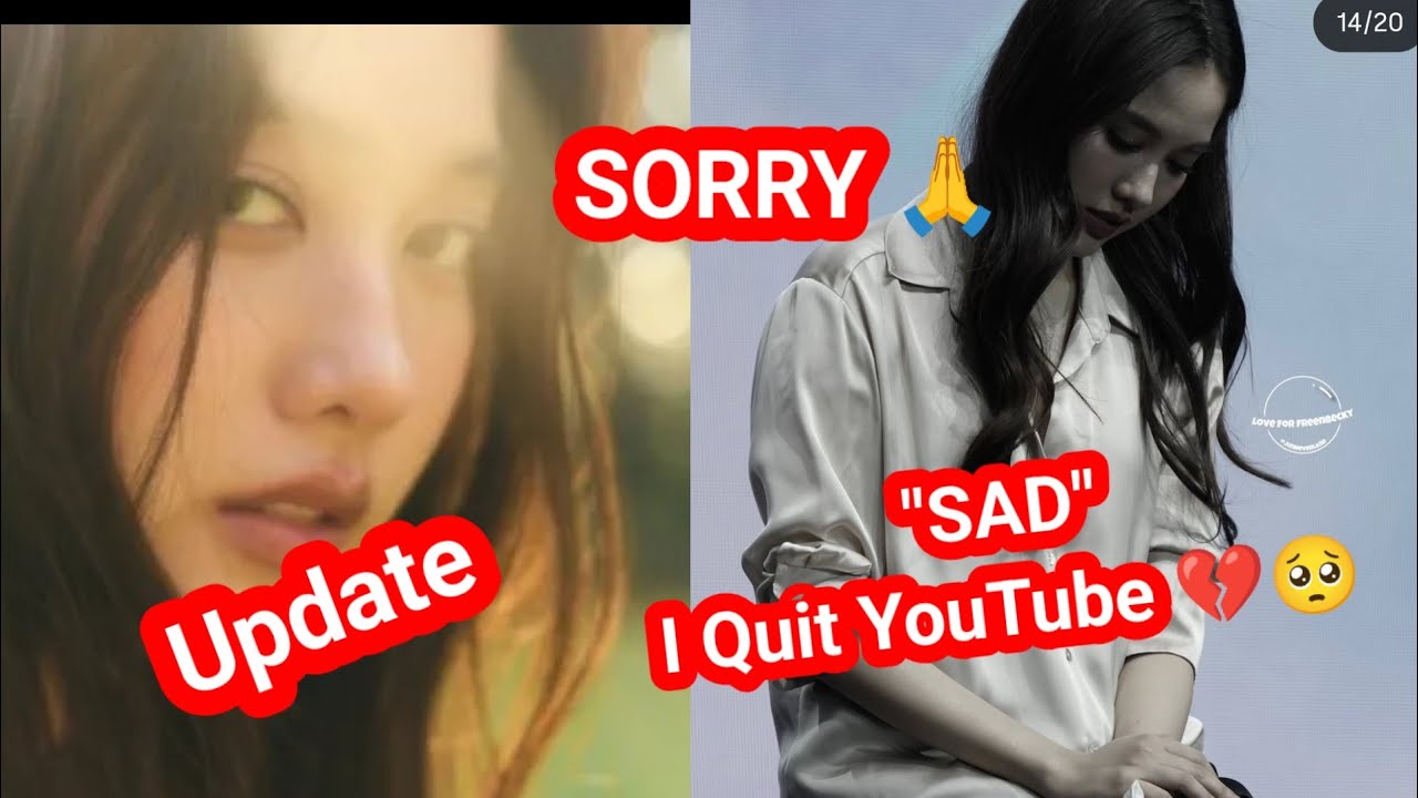 Update 😔 I am very SAD 😢 I quit YouTube 💔🥺