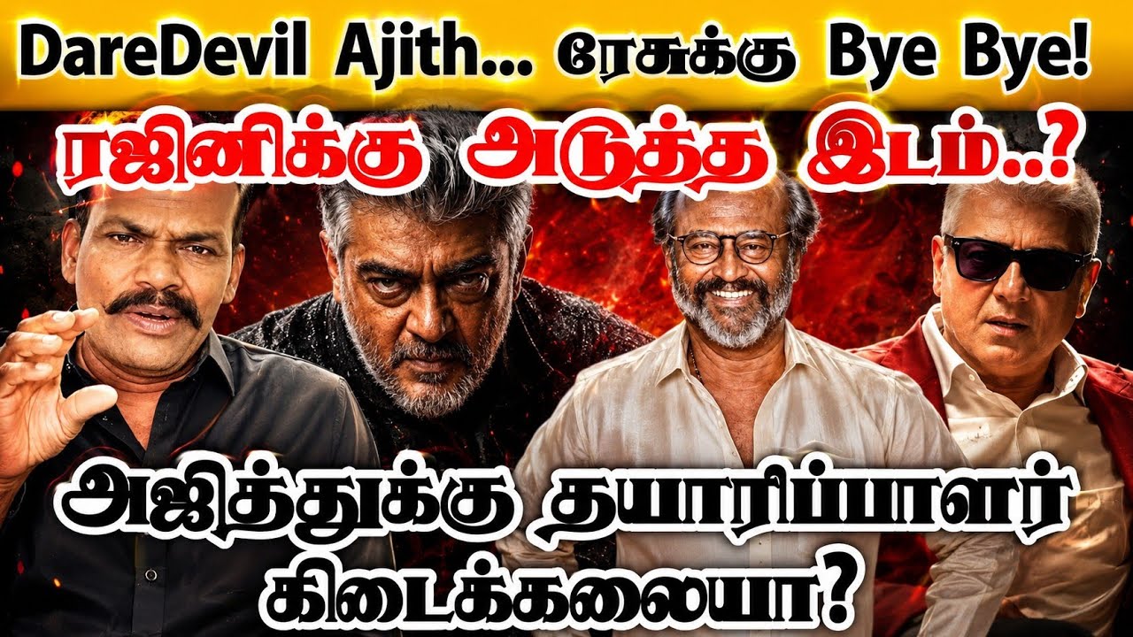 #DareDevil ரேசுக்கு Bye Bye! ரஜினிக்கு அடுத்த இடம்? அஜித்துக்கு தயாரிப்பாளர் கிடைக்கலையா? | AK 64
