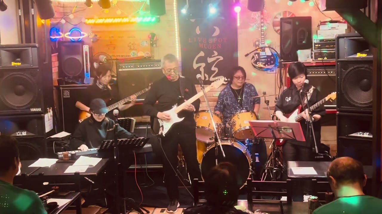 さらばシベリア鉄道(cover)ダンディ高井＆千代原一座 at 六絃