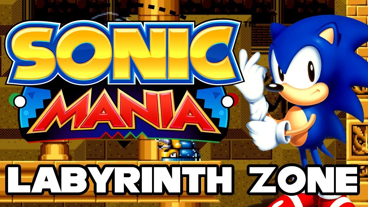 Sonic Mania - Labyrinth Zone - Walkthrough