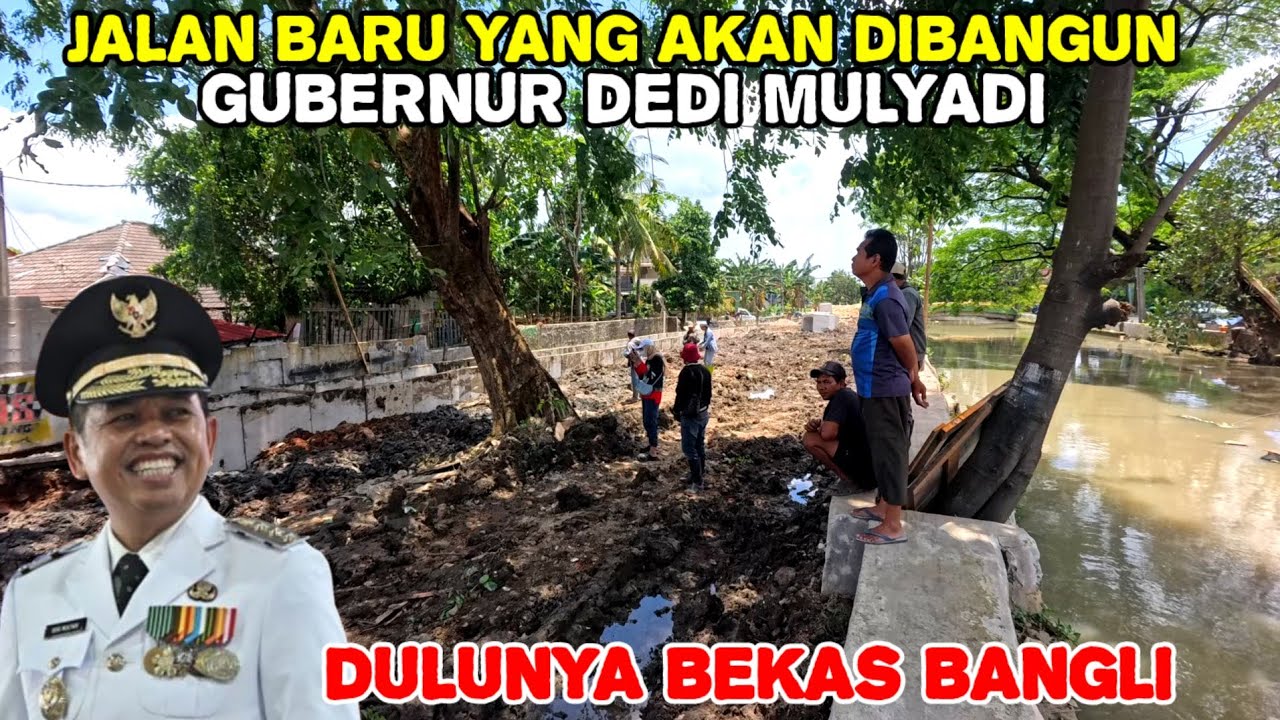 SETELAH SELESAI DIBONGKAR KDM AKAN BUAT JALAN DISINI 