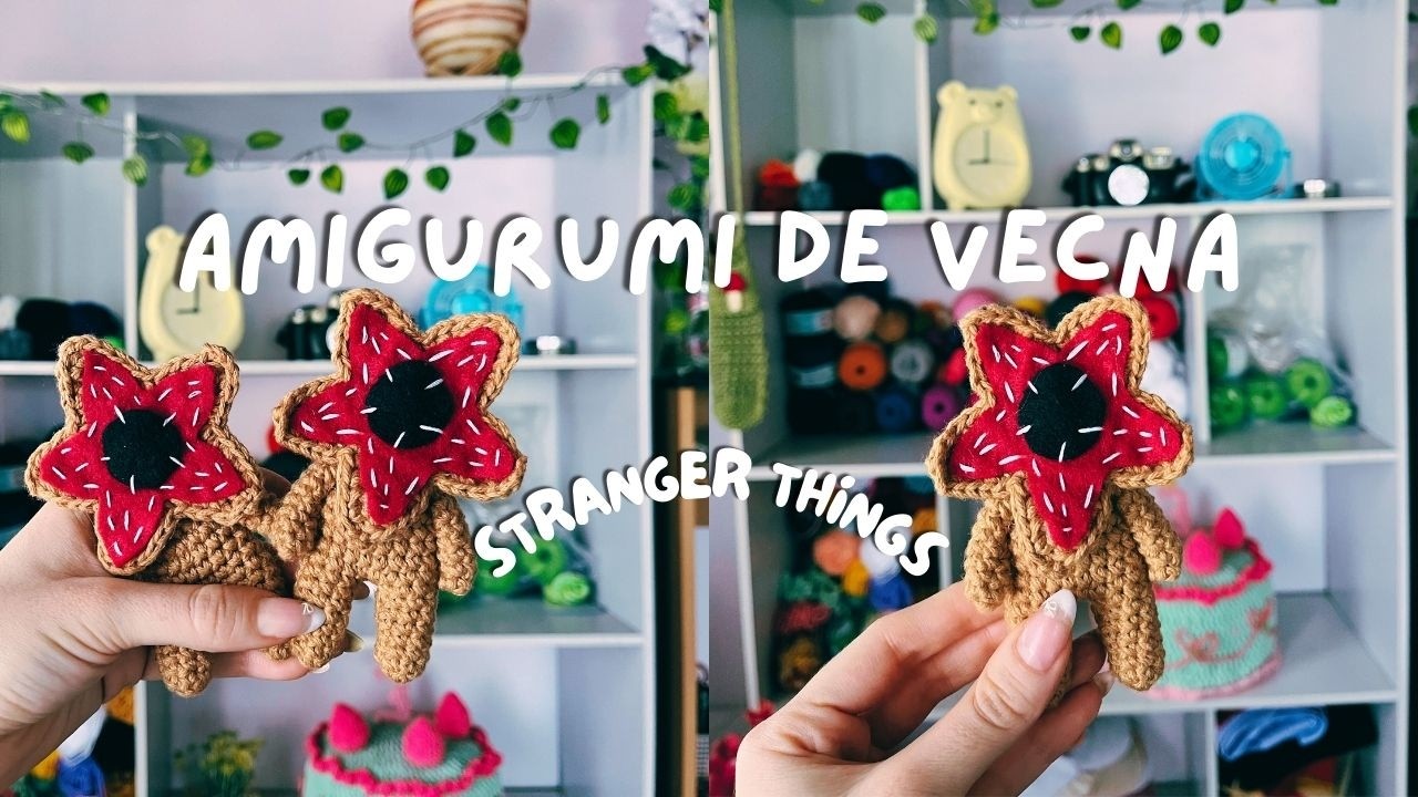 Cómo tejer a VECNA de Stranger Things a CROCHET | Tutorial fácil 🧶