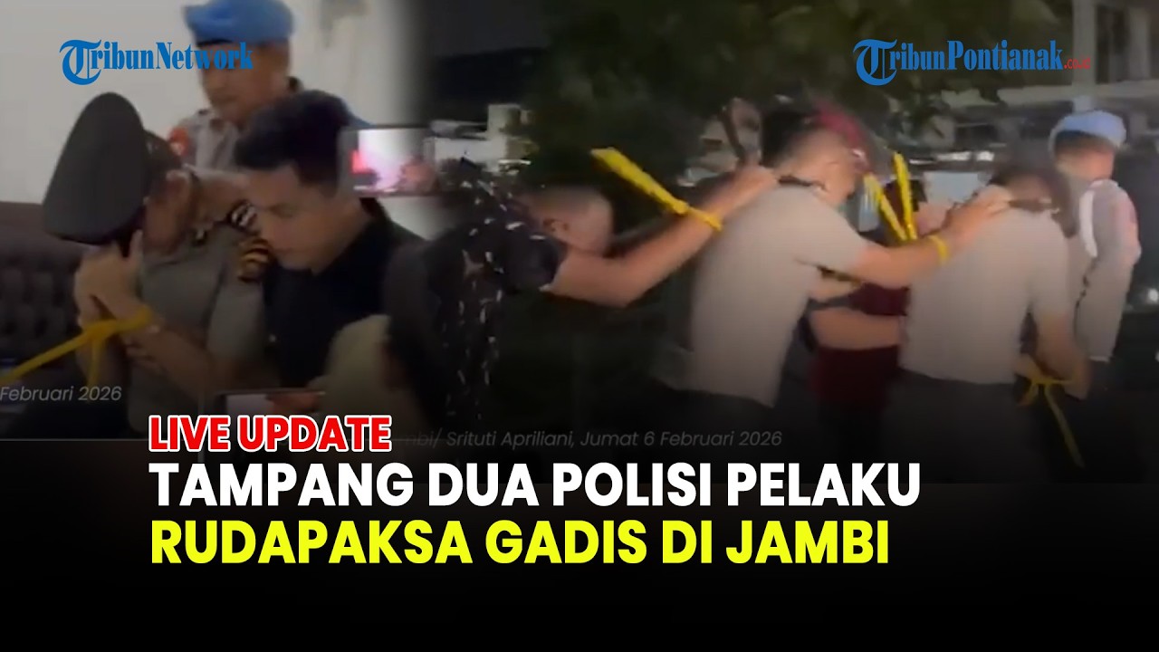 🔴KASUS RUDAPAKSA REMAJA DI JAMBI, DUA ANGGOTA POLISI DIBERHENTIKAN TIDAK HORMAT