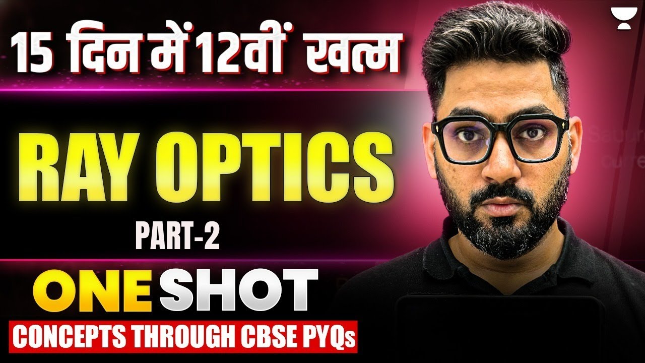 Ray Optics - Optical Instruments Class 12 Physics | From Concepts to PYQs – All in One Shot🔥