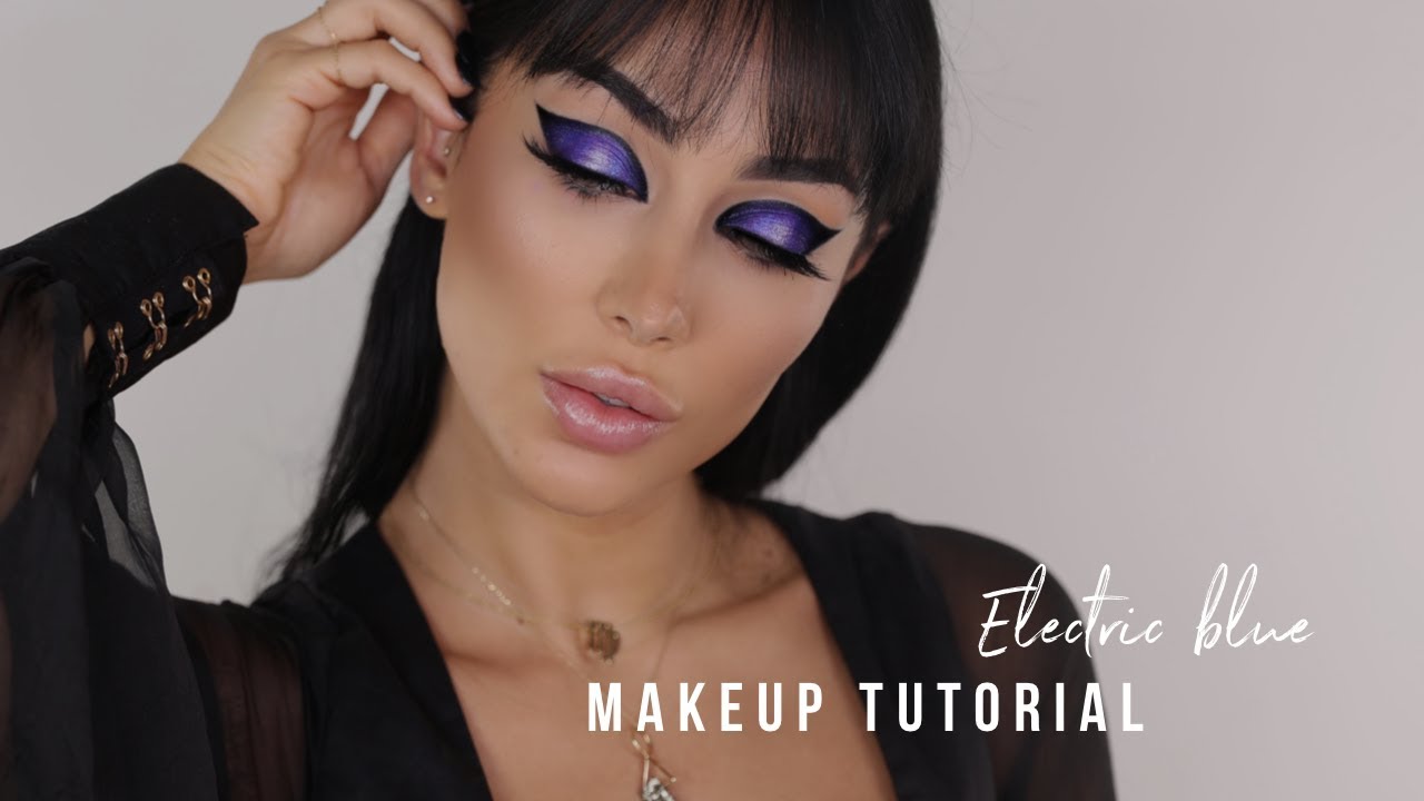 TUTORIAL - Dramatic Purple Thick Eyeliner - مكياج درامي باللون البنفسجي