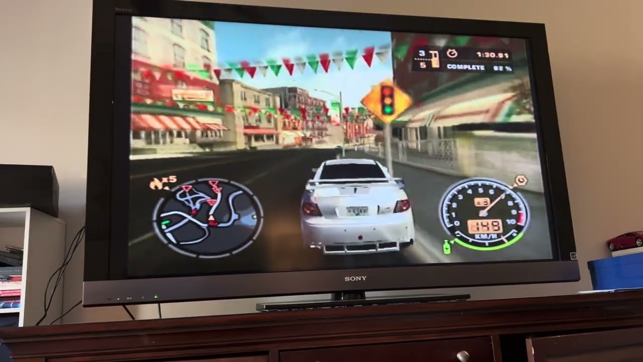 Need For Speed Most Wanted PS2 Tollbooth Time Trial Challenge 61 4:52.05 
