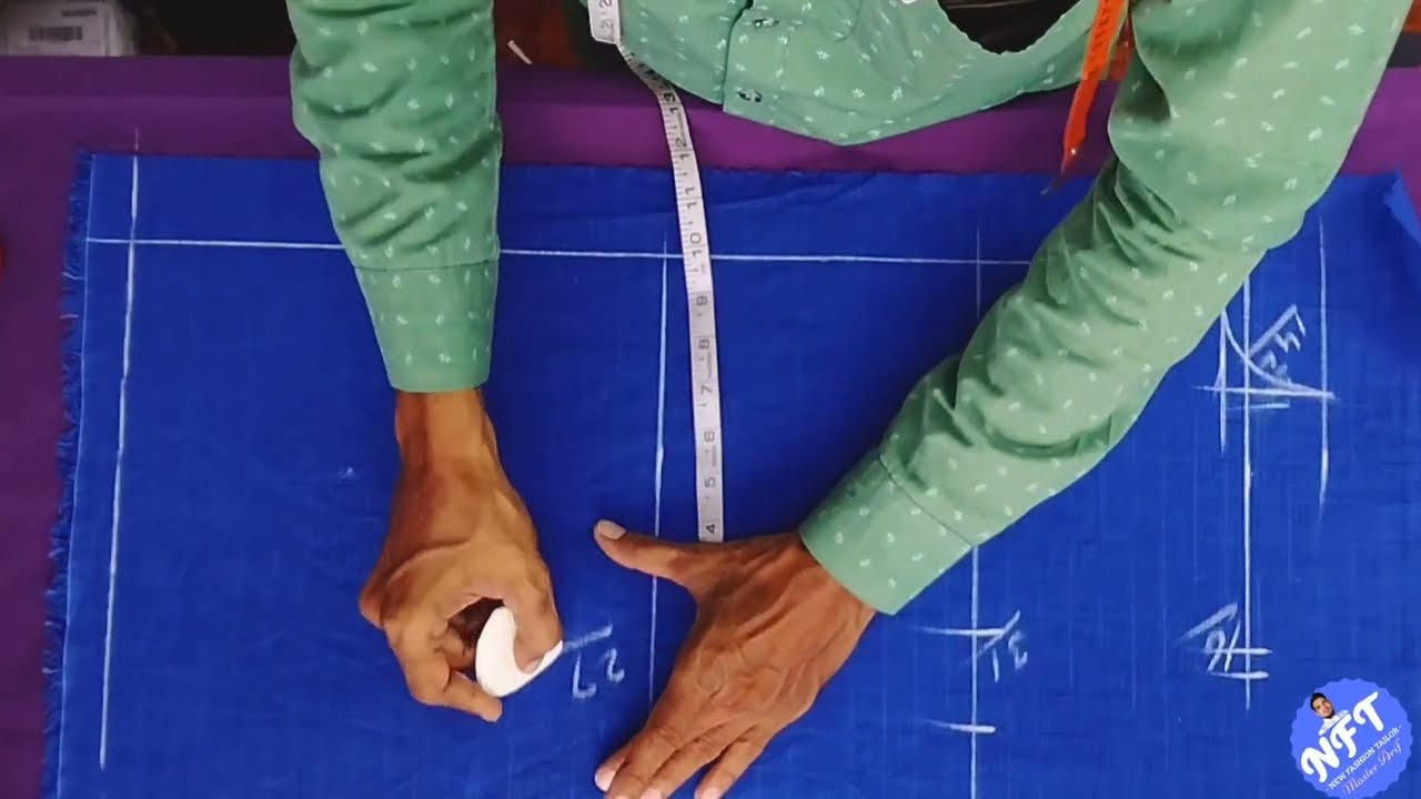 31 Chest boys' fitting Shirt Cutting/బాయ్స్ ఫిట్టింగ్ షర్ట్ కటింగ్/షోల్డర్ లెక్క/సంక రౌండ్ లెక్క