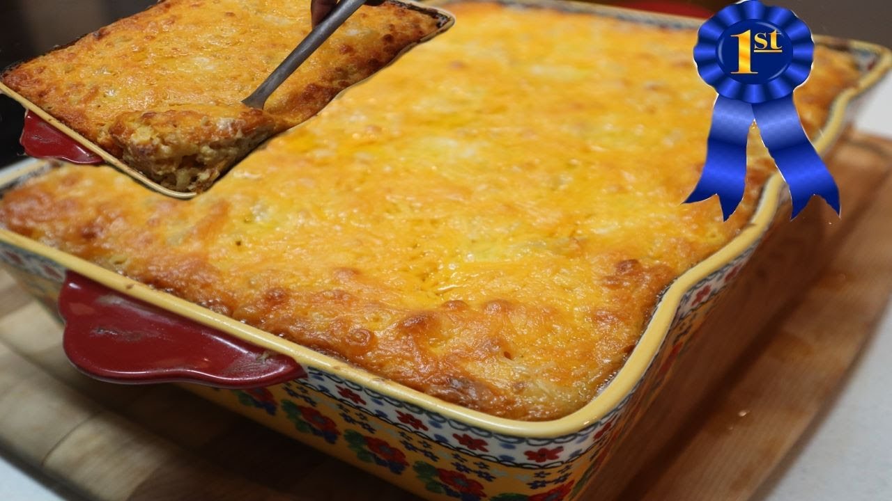 Лучший рецепт запеченных макарон с сыром в южном стиле!