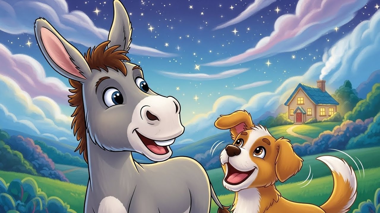 The Bremen Town Musicians Story for Kids | Fairy Tale & Bedtime Story | Little Dream Stories