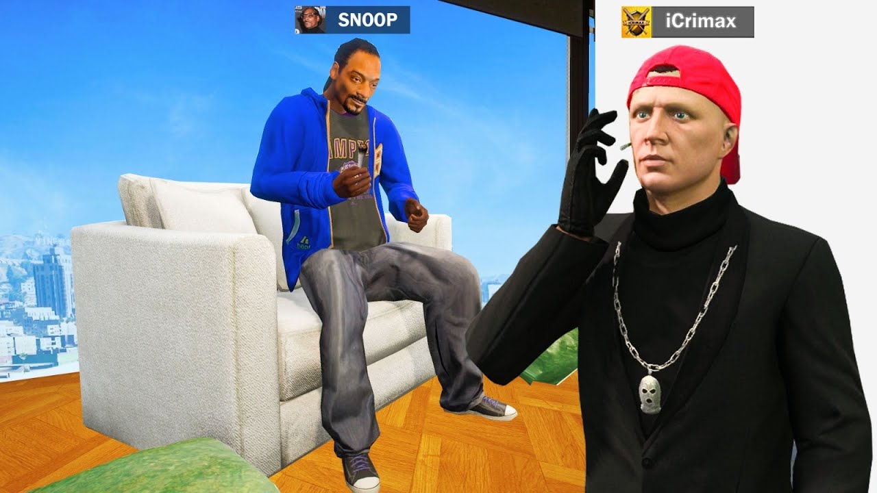 ich BESCHÜTZE den RAPPER SNOOP DOGG in GTA 5 RP!